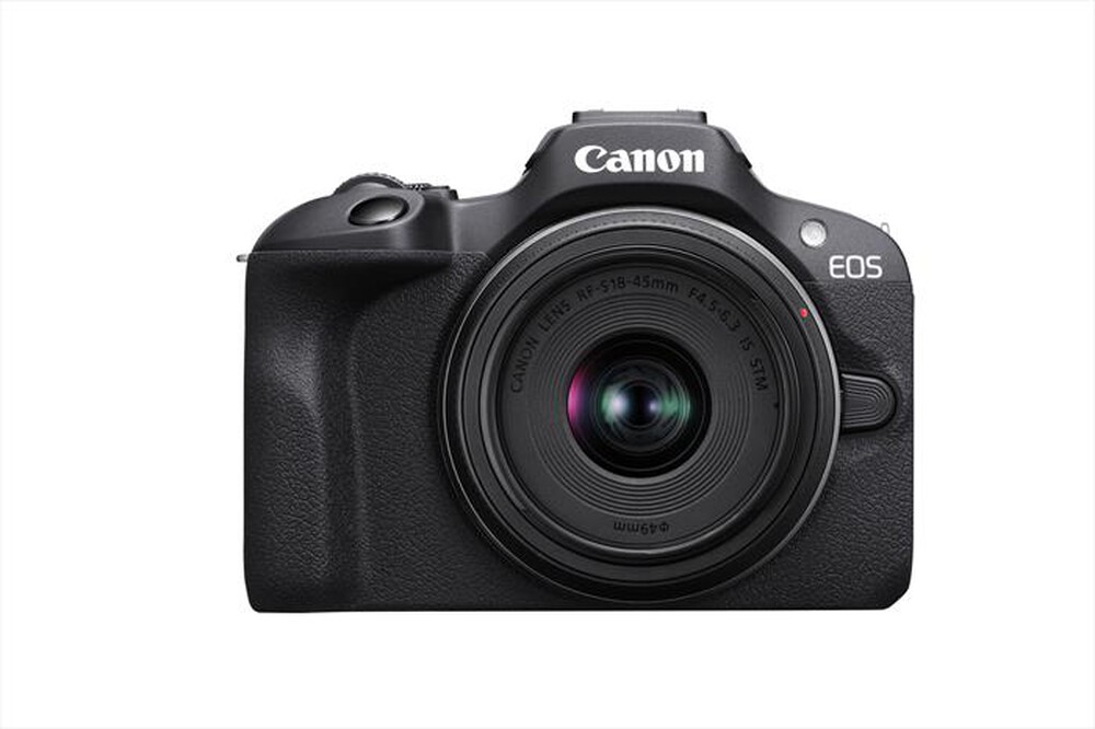 Immagine del prodotto CANON - Fotocamera mirrorless EOS R100+RF-S 18–45MM IS STM-Black