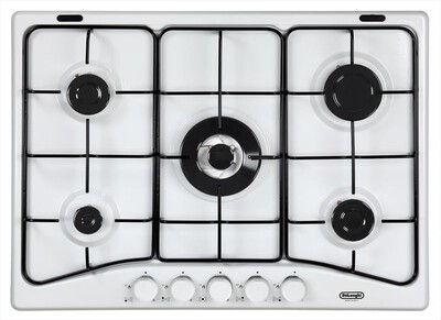 DE LONGHI - Piano cottura a gas FFB 57 ASV 68cm-Bianco