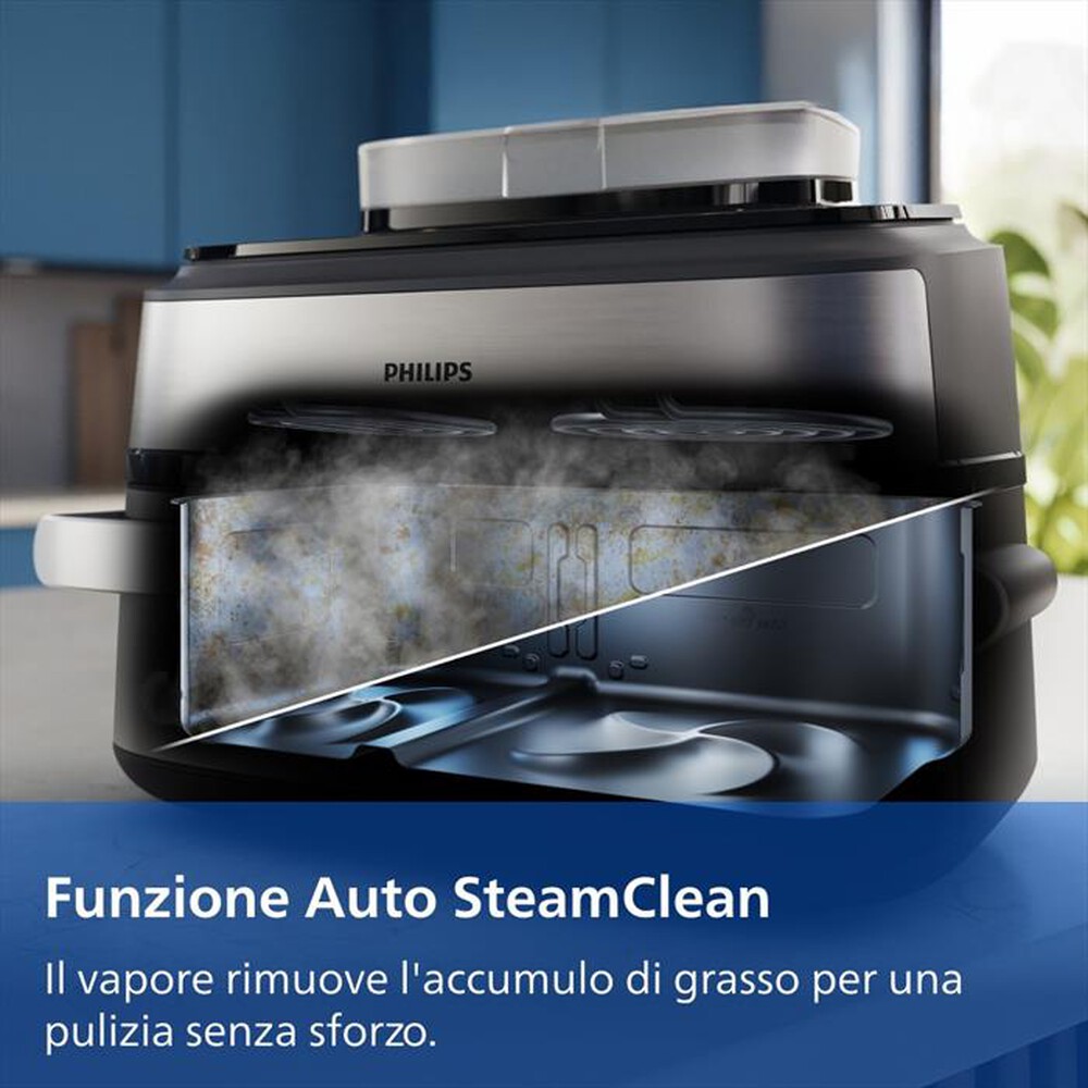 Immagine del prodotto PHILIPS - Friggitrice ad aria AIRFRYER Serie 5000 NA565/02-Inox