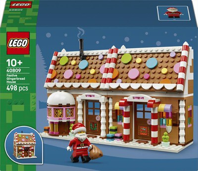 LEGO - Casa di pan di zenzero festiva - 40809