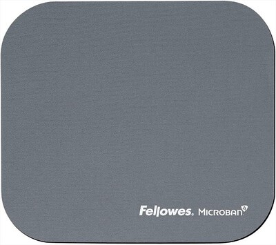 FELLOWES - Mouse Pad con Microban C/MICROBAN SIL-Grigio