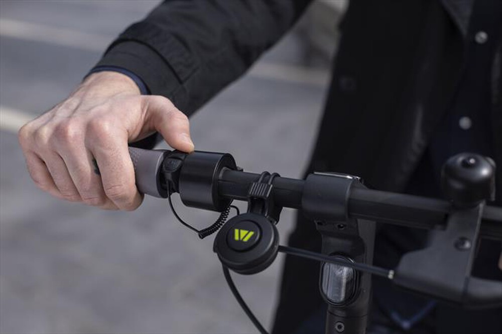 "CELLULARLINE - Campanello per bici e monopattino NEWMELETRICBELLK-Nero"