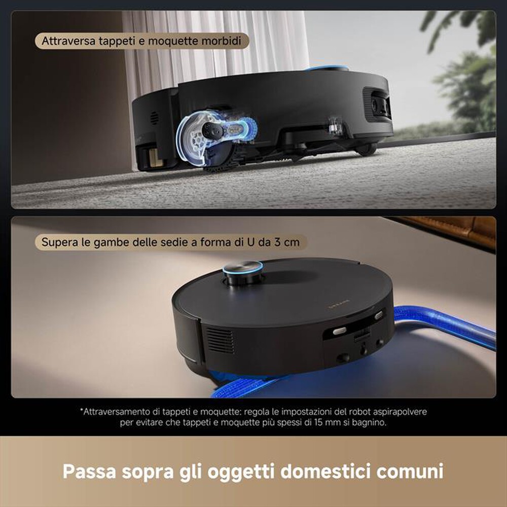 Immagine del prodotto DREAME - Aspirapolvere robot AQUA10 ULTRA TRACK COMPLETE-Nero