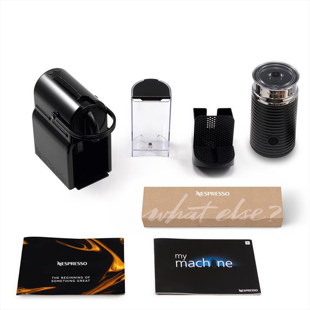 Immagine del prodotto DE LONGHI - EN80.BAE Inissia & Aeroccino NESPRESSO-Nero