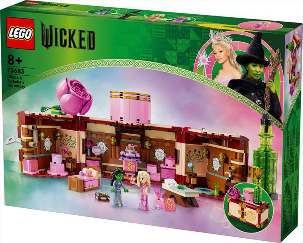 "LEGO - WICKED Il dormitorio di Glinda ed Elphaba - 75683"