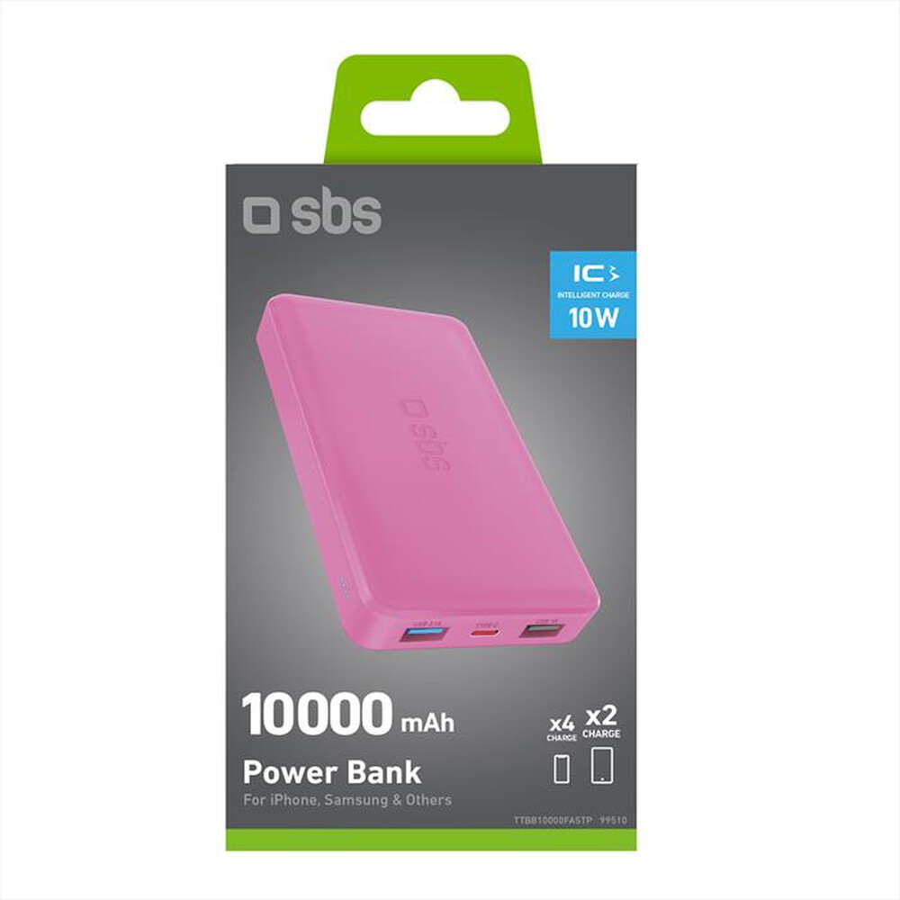 "SBS - TTBB10000FASTP-Rosa"