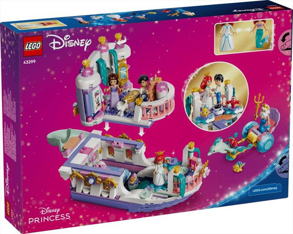 Immagine del prodotto LEGO - DISNEY La barca nuziale di Ariel - 43299