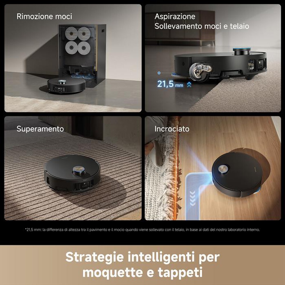 Immagine del prodotto DREAME - Aspirapolvere robot MATRIX10 ULTRA VIM-Nero / Oro