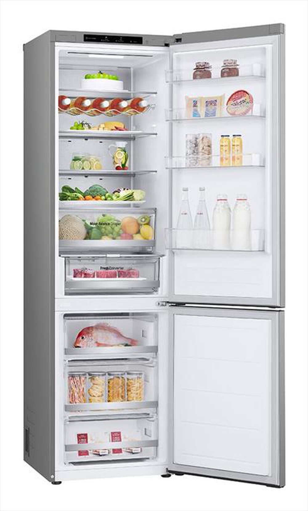 Immagine del prodotto LG - Frigorifero combinato GBV5240APY Classe A 387lt-Acciaio inox