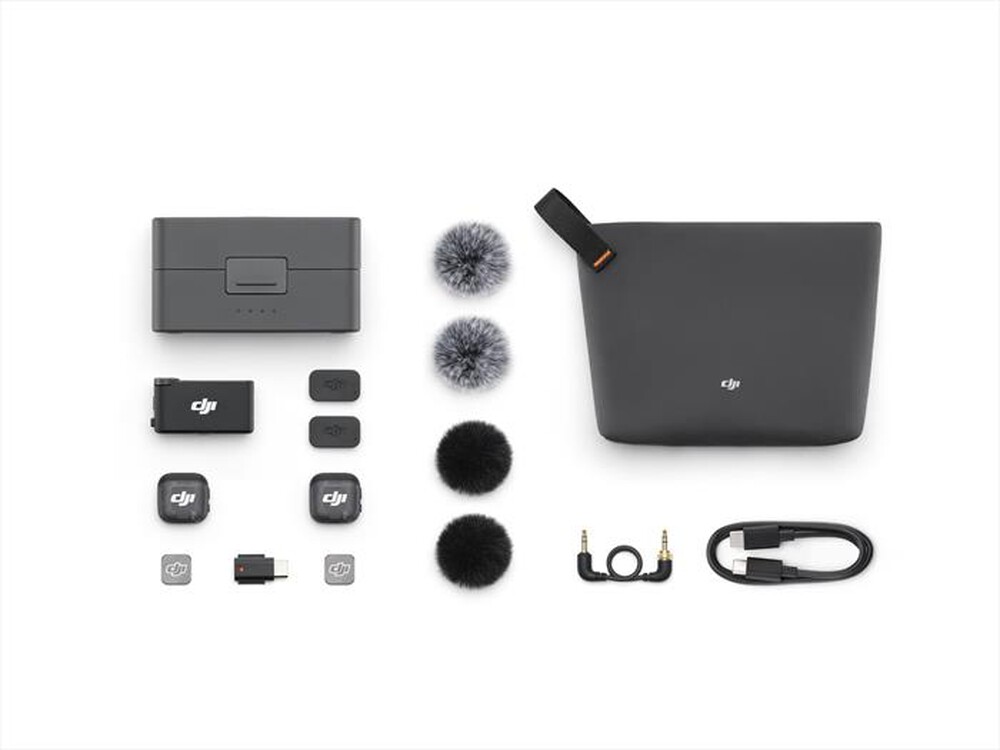 Immagine del prodotto DJI - MIC 3 Mini microfono wireless avanzato-Nero