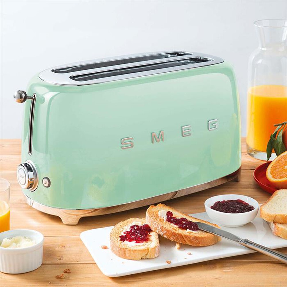 "SMEG - Tostapane 50's Style 2x4 fette – TSF02PGEU-verde pastello"