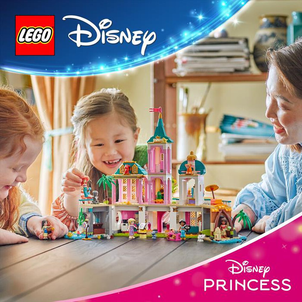 "LEGO - CASTELLO DELLA PRINCIPESSA E ANIMALI REALI-,"