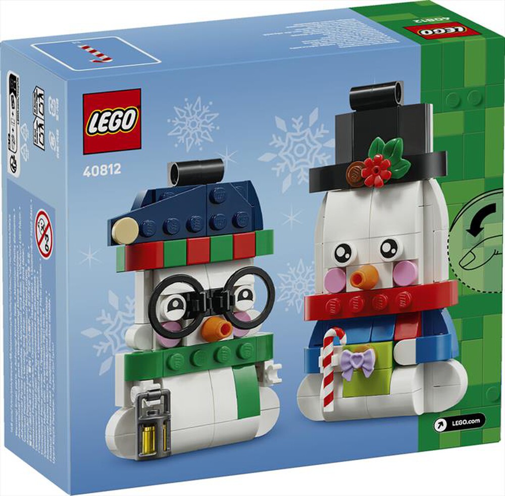 Immagine del prodotto LEGO - Pupazzi di neve ornamentali - 40812