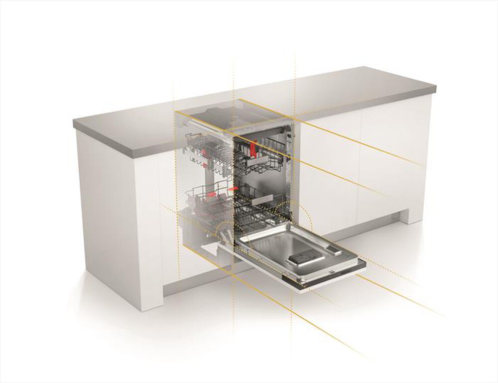 "WHIRLPOOL - Lavastoviglie incasso WSIO 3T223 PCE X Classe E"