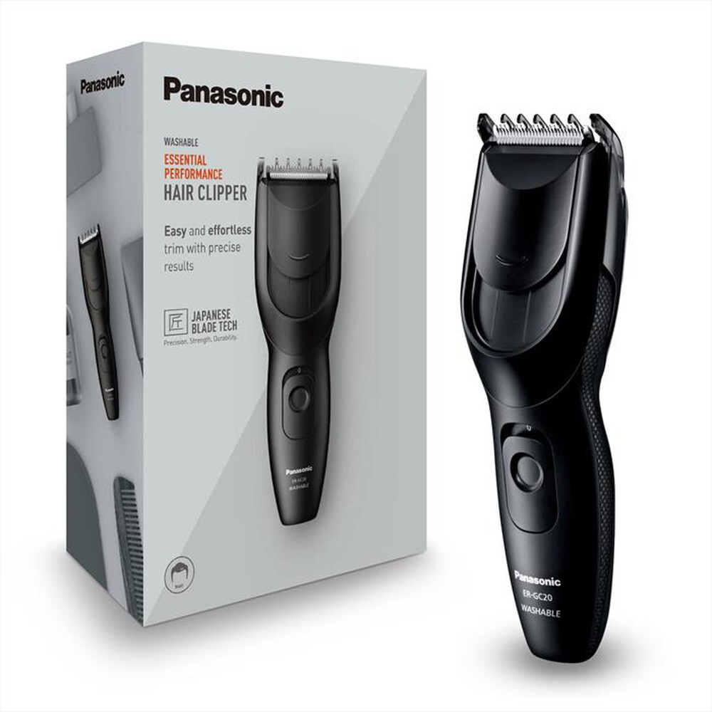 Immagine del prodotto PANASONIC - Tagliacapelli lavabile ER-GC20-NERO