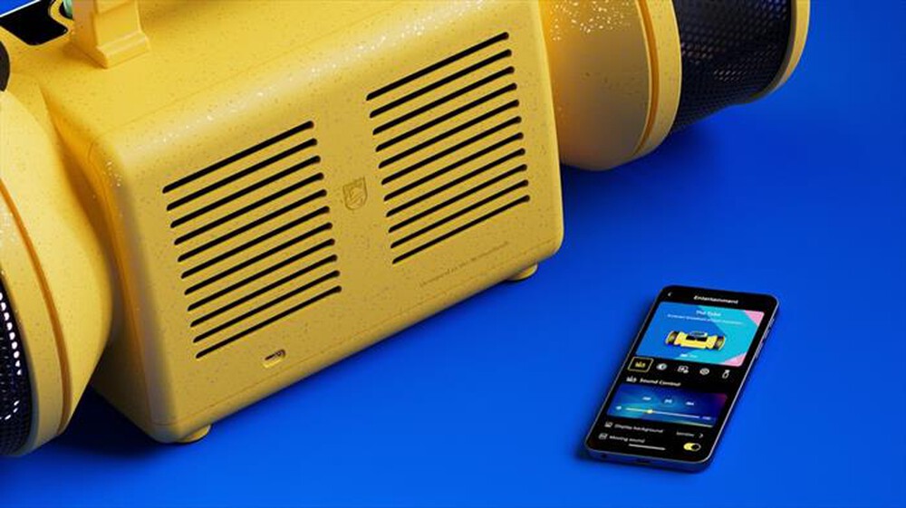 Immagine del prodotto PHILIPS - Altoparlante portatile TAMS80Y/00-Yellow