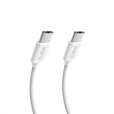 SBS - Cavo braided type-C 4.0 TECABLETISSUETCC40GB-Grigio