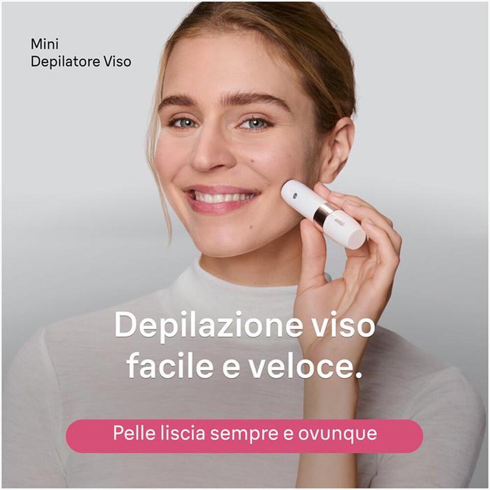 Immagine del prodotto BRAUN - Mini depilatore viso FACE FS1000-Bianco