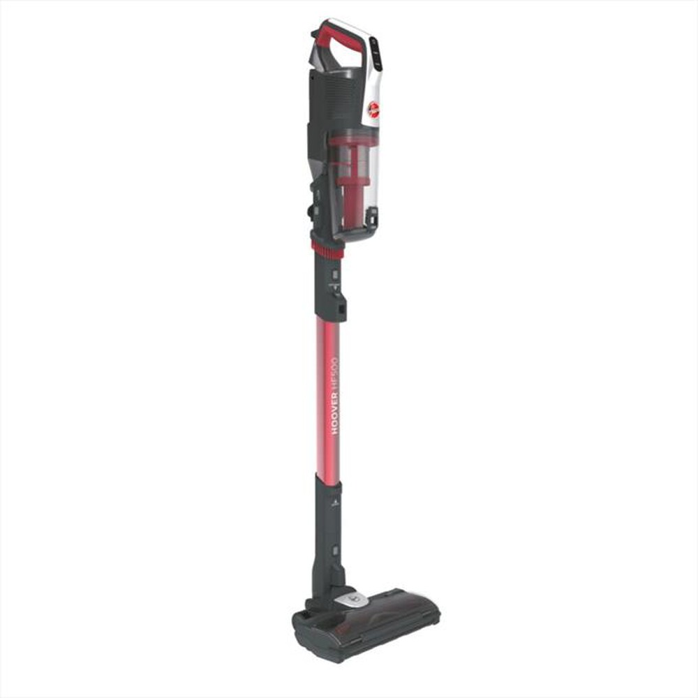 "HOOVER - Aspirapolvere ricaricabile HF522STH-Grigio, Rosso"