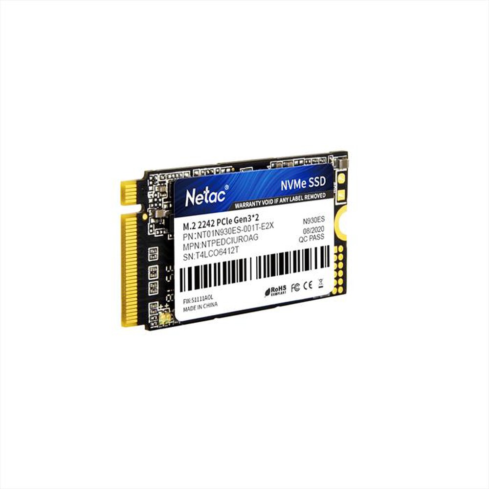 "NETAC - SSD M.2 2242 NVME N930ES 1TB-NERO"