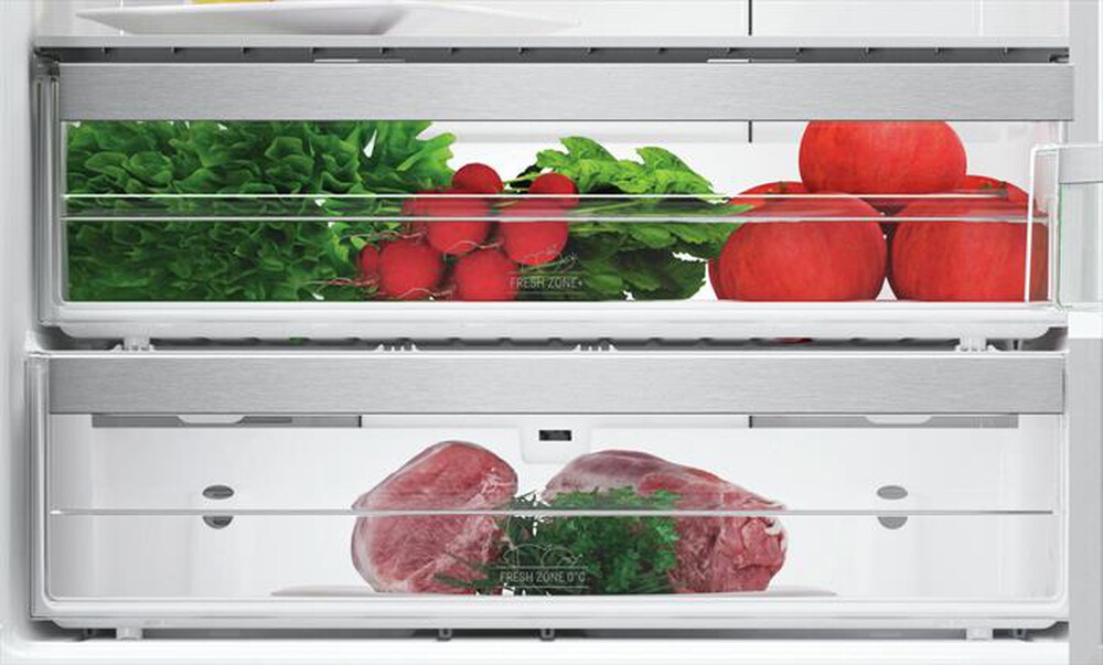 "HOTPOINT ARISTON - Frigorifero combinato HA70BE 973 X Classe D 462 lt-Acciaio inossidabile"