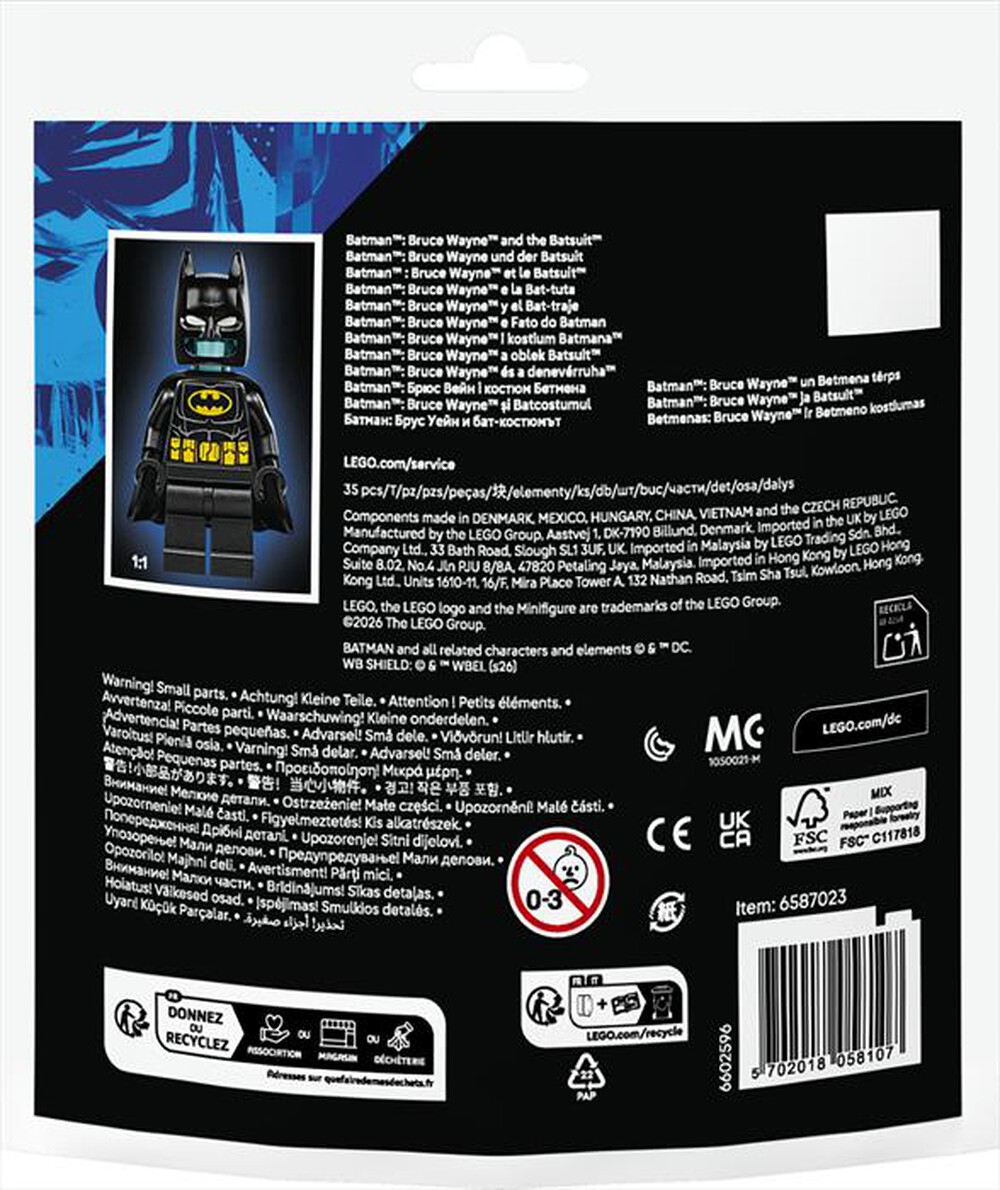 Immagine del prodotto LEGO - 30726 BATMAN: BRUCE WAYNE E LA BAT-TUTA-Multicolore