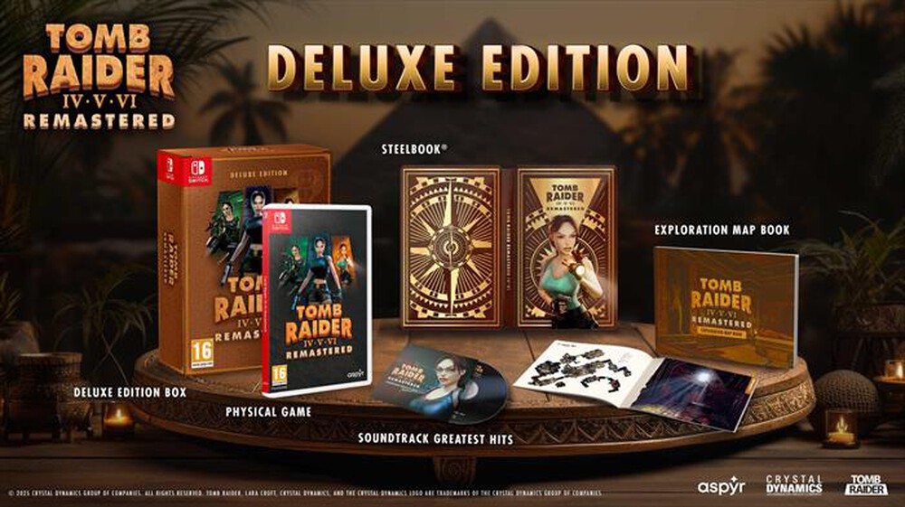 Immagine del prodotto CIDIVERTE - TOMB RAIDER 4-6 REMASTERED STARRING LARA CROFT (DE