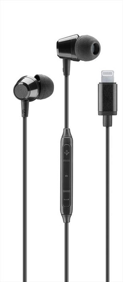 CELLULARLINE - Auricolare a filo AUINEARMSMFIK-Nero