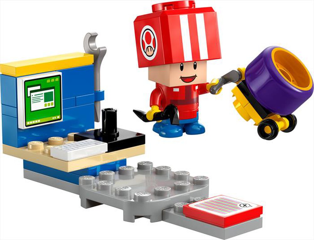 "LEGO - SUPER MARIO Mario Kart: Toad (pit stop) - 30702"