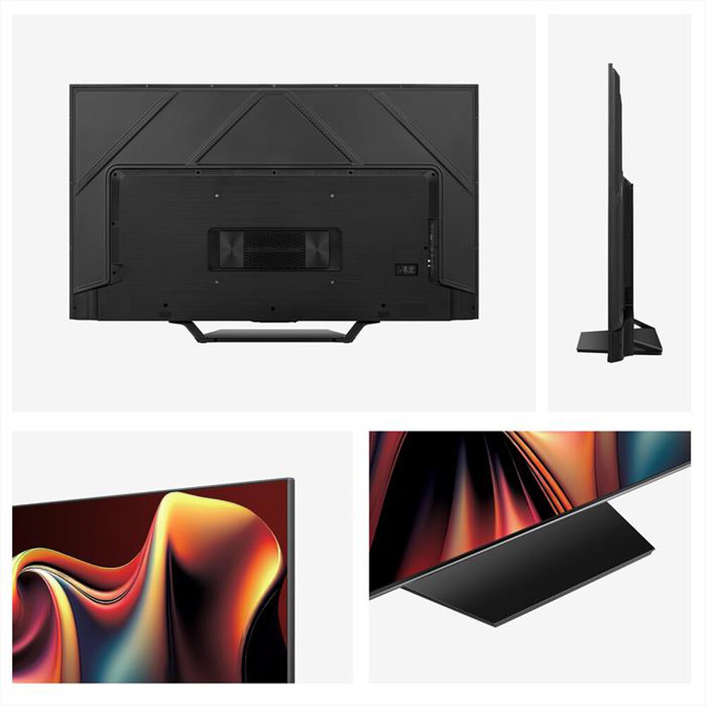 "HISENSE - Smart TV MINI LED UHD 4K 65\" 65U79NQ-Metallo - Grigio Carbone"