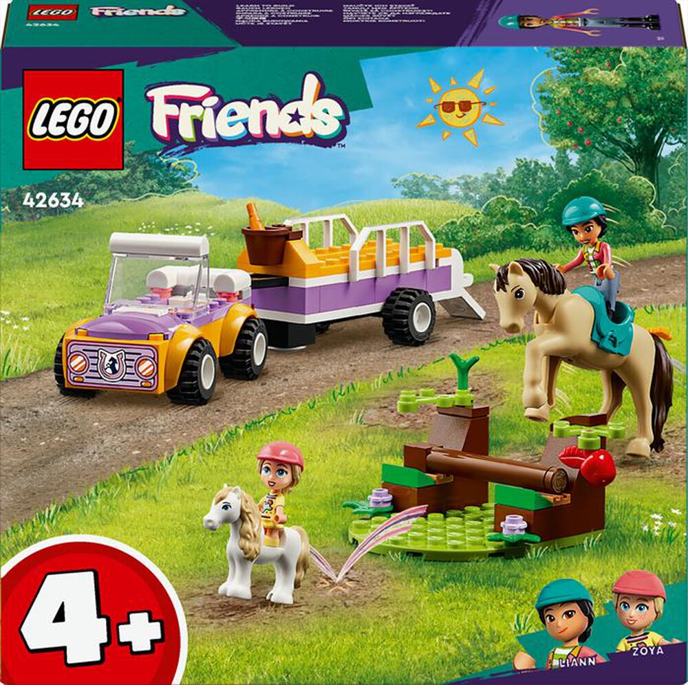 Immagine del prodotto LEGO - FRIENDS Rimorchio con cavallo e pony 42634