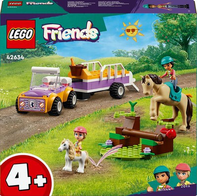 LEGO - FRIENDS Rimorchio con cavallo e pony 42634