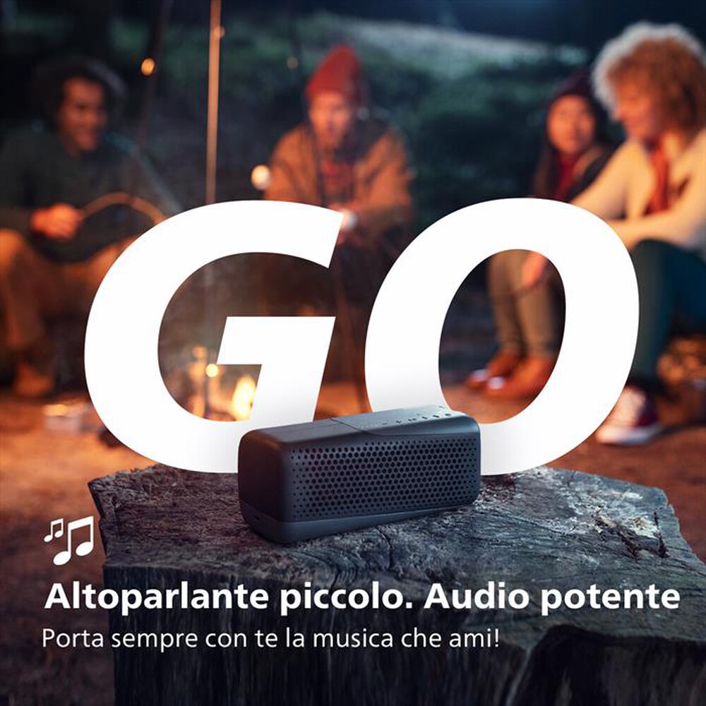 "PHILIPS - SPEAKER WIRELESS SPORT TAS4807B/00-Black"