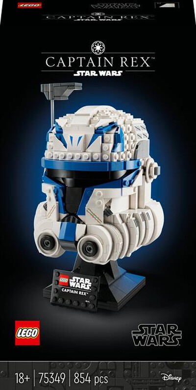 LEGO - STAR WARS Casco di Captain Rex 75349