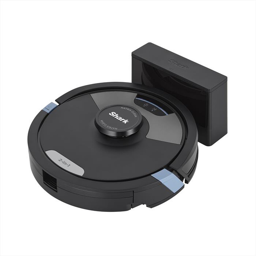 "SHARK - Aspirapolvere robot MATRIX PLUS 2 IN 1 RV2620WDEU-Nero/Argento"