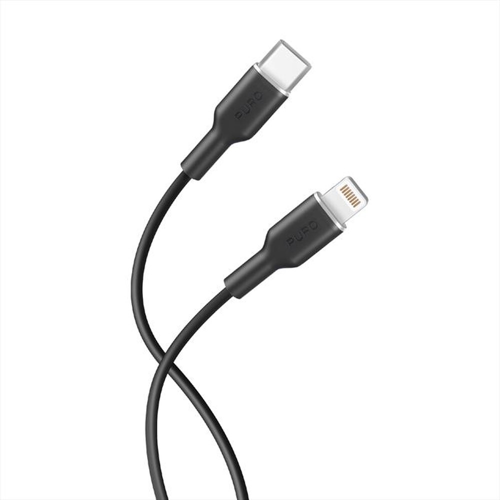 Immagine del prodotto PURO - Cavo ICON da USB-C a Lightning PUCAPLTUSBCICONBLK-Nero