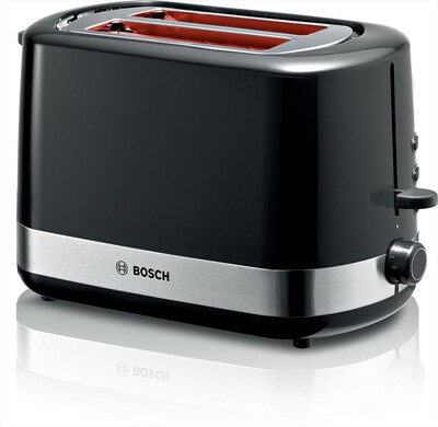 BOSCH - Tostapane TAT6A513-Nero, Acciaio inossidabile