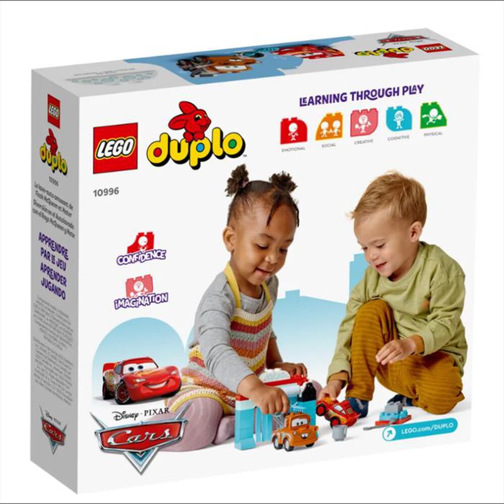 "LEGO - DUPLO Divertimento all’autolavaggio - 10996-Multicolore"