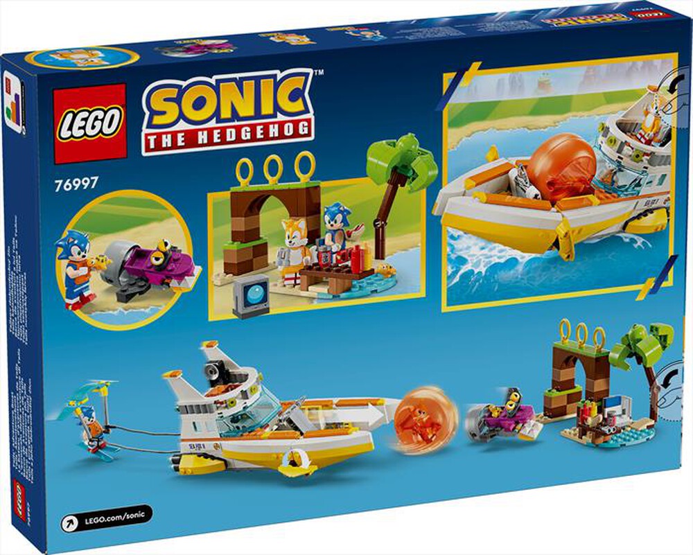 Immagine del prodotto LEGO - SONIC L&rsquo;aeroscafo delle avventure di Tails 76997