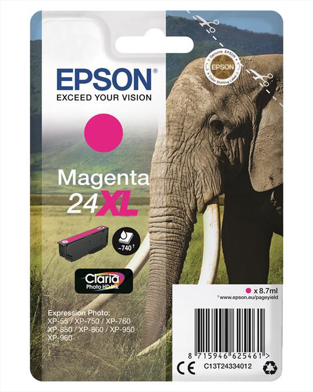 Immagine del prodotto EPSON - C13T24334022-Magenta