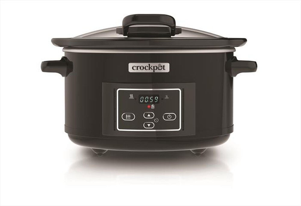 "Crock Pot - SLOW COOKER 4,7 LT COPERCHIO CERNIERA-Black"