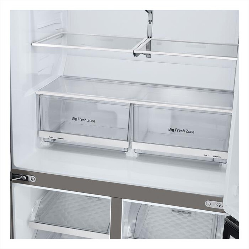 Immagine del prodotto LG - Frigorifero 4 porte GMV960MBDE INSTAVIEW Classe E-Metal Sorbet