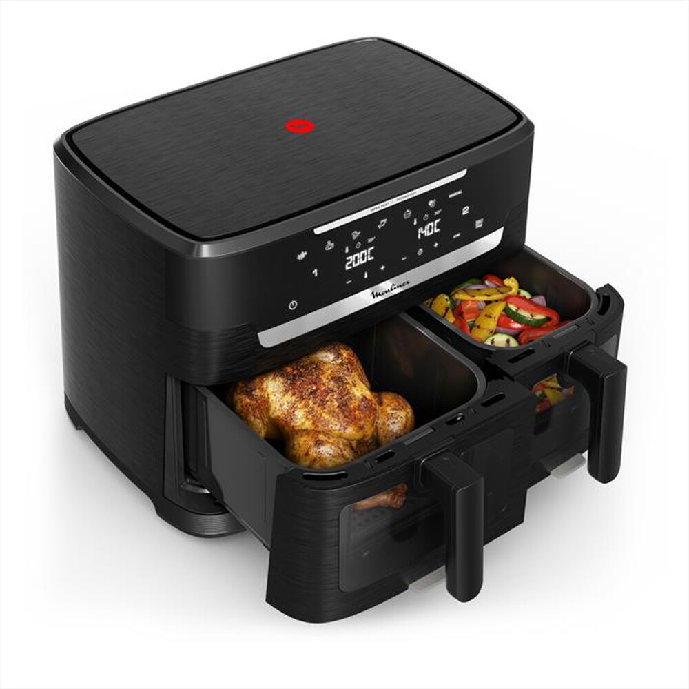 Immagine del prodotto MOULINEX - Friggitrice aria doppia Ever Fry XXL Dual EZ9478F0-Nero
