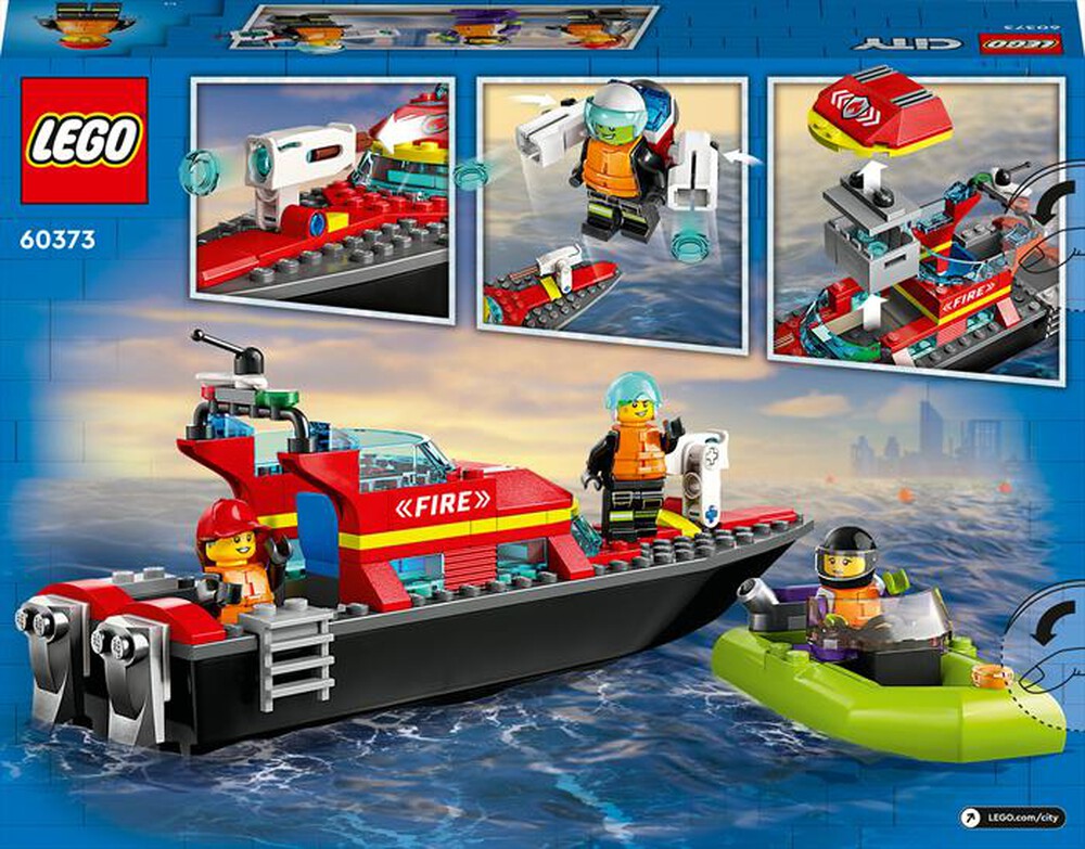 Immagine del prodotto LEGO - CITY Fire Barca di soccorso antincendio 60373