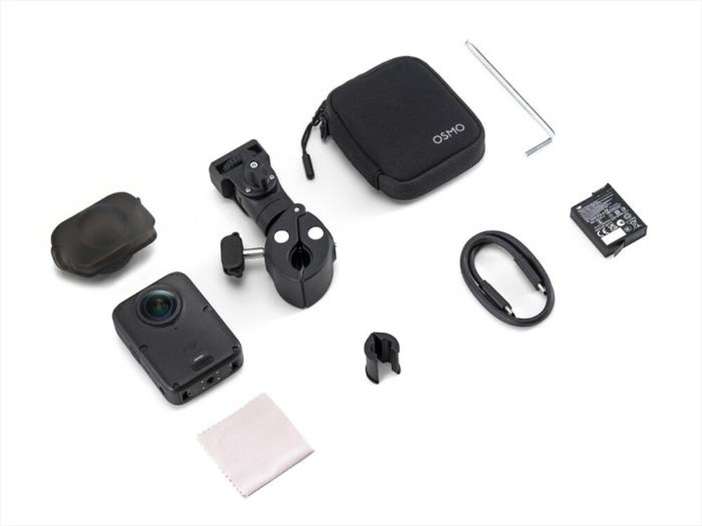 Immagine del prodotto DJI - Fotocamera 8K OSMO 360 II LIMITLESS RIDING COMBO-NERO