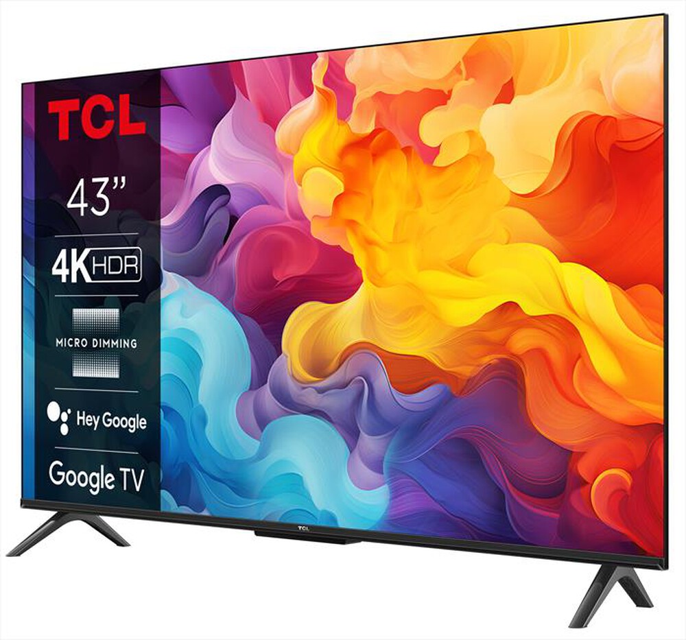 "TCL - Smart TV LED UHD 4K 43\" 43P655-Black"