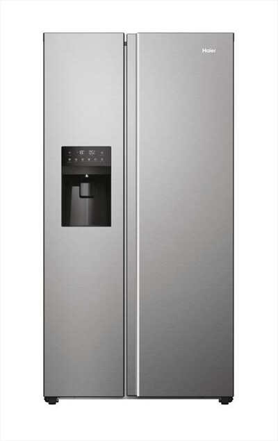 HAIER - Frigorifero side by side HSR5918DIMP Classe D 511l-Platino, Stainless steel