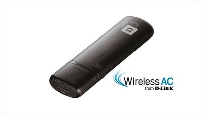 D-LINK - Adattatore USB Wireless AC Dualband DWA-182 - 