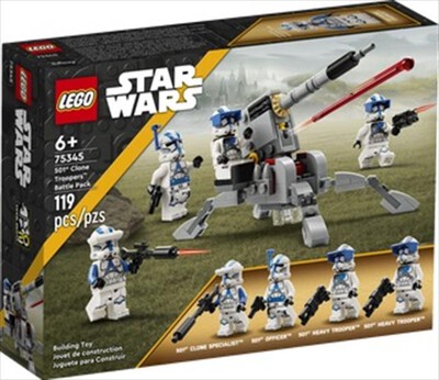 LEGO - STAR WARS Battle Pack Clone Troopers Legione-75345-Multicolore