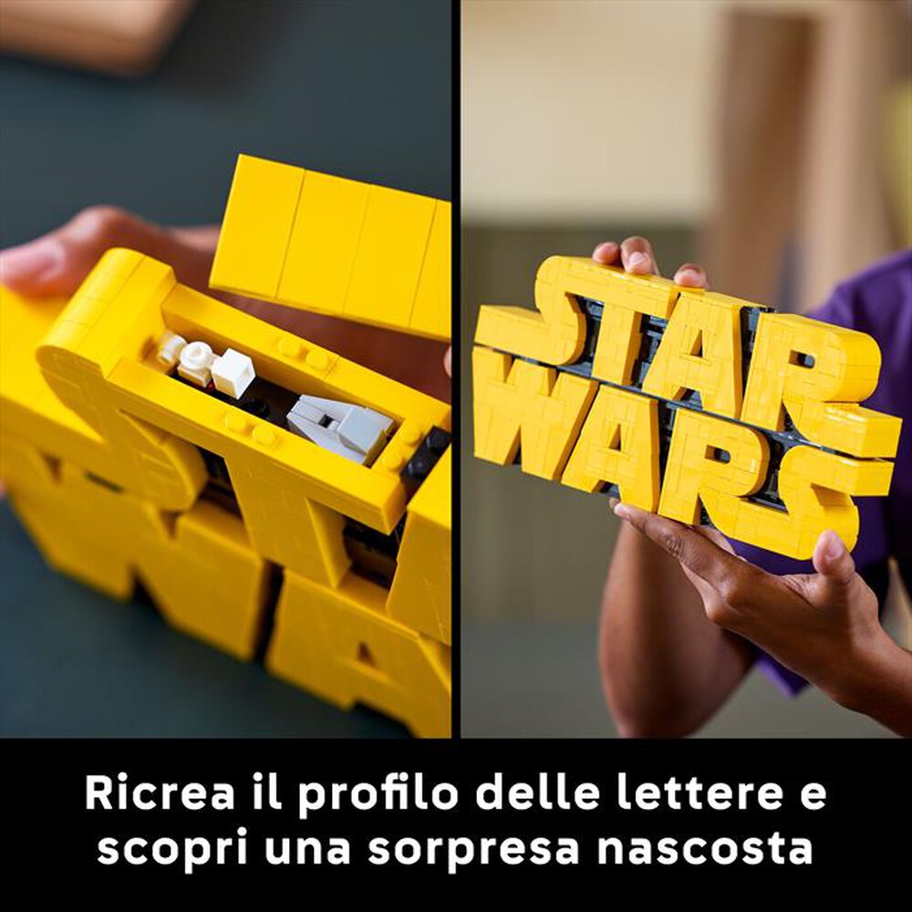 "LEGO - STAR WARS Logo Star Wars in mattoncini - 75407"